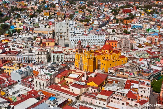 Picture of Colonial architecture at its best Guanajuato Mexico